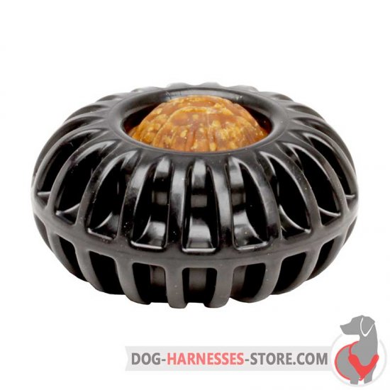 Om Nom Nom' Small Dog Treat Dispenser Toy for Powerful Chewers - Small size  [TT38#1073 Everlasting treat holder small] - $14.99 : Best quality dog  supplies at crazy reasonable prices - harnesses
