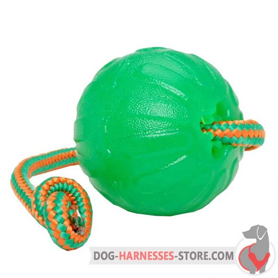 Starmark Treat Dispensing Chew Ball Dog Toy, Medium