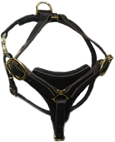 Leather  Great Dane Harness For Professional Training