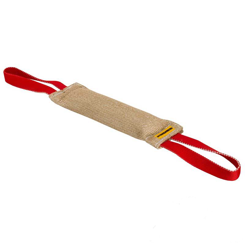 Short Jute Bite Tug for Dog Training and Playing