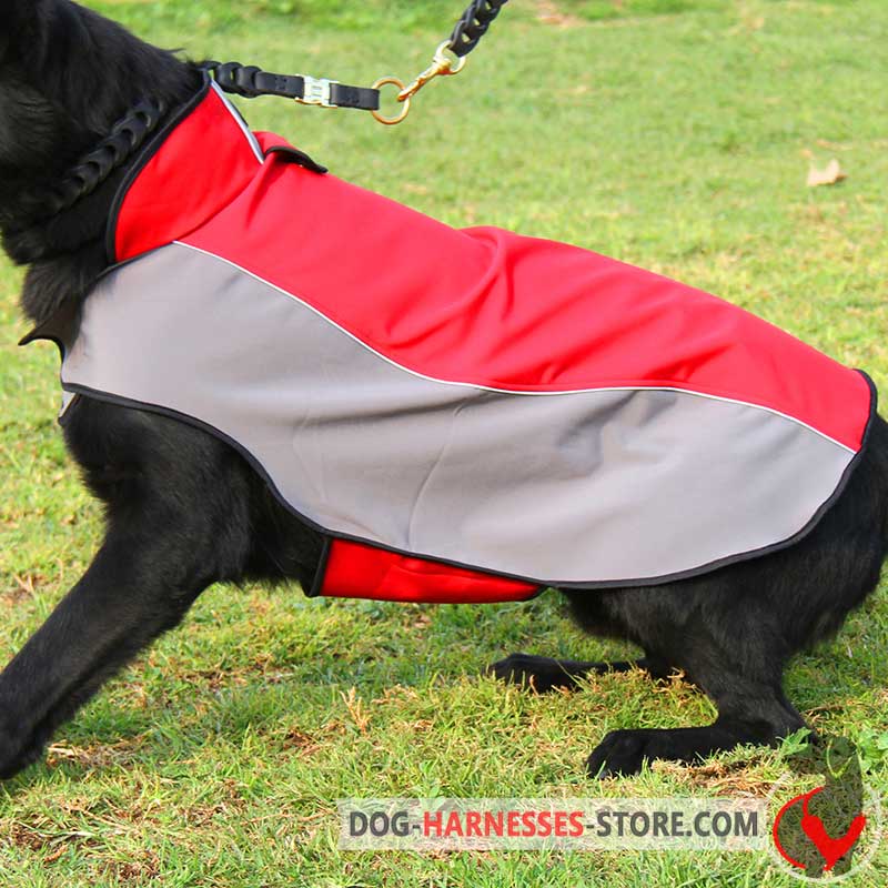 Warm Nylon Rottweiler Winter Coat